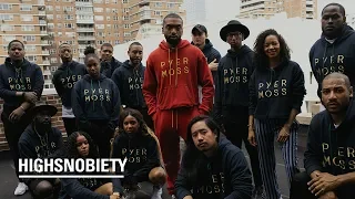 Pyer Moss: Behind the Scenes at the ‘Highsnobiety Magazine’ Issue 17 Cover Shoot