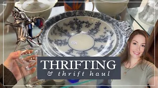 I CANT RESIST! THRIFT WITH ME & THRIFT HAUL | THRIFTING FOR HOME DECOR