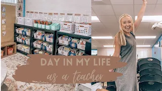 DAY IN MY LIFE as a teacher! :)