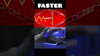 MrBeast 10 Levels Of Wave In Geometry Dash!#shorts