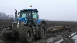 2010 Baranya Őszi Mély szántás New Holland T8050