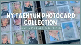 my txt taehyun photocard collection ♡ may 2023