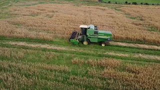 Harvest 2022- John Deere- New Holland- DJI Mini 2- Northern Ireland- 4K