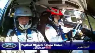 Camera car 1°Rally Alberto Alberti 2016 Tagliani / Risso Ford Fiesta R5 1° Assoluti