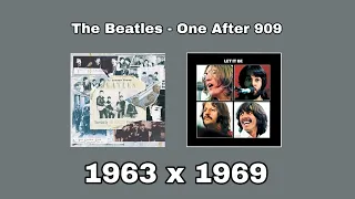 The Beatles - One After 909 (1963 x 1969)