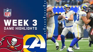 Buccaneers vs. Rams Week 3 Highlights | NFL 2021