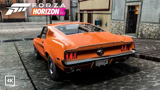 Forza Horizon 5 — 1968 Ford Mustang GT 2+2 Fastback | Free Roam Open World Gameplay