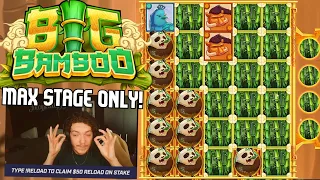 I did ten $1000 'SUPER BONUSES' on BIG BAMBOO! *MAX STAGE*(STAKE)