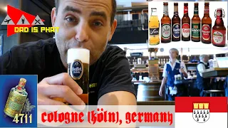 Dad Is Phat in Cologne (Köln) Germany- Kölsch Bier, 4711 Kölnisch Wasser