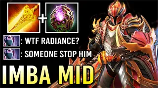 200 IQ Max Burn Radiance OC DK Mid Counter TA Crazy Top Rank Gameplay Epic Late Game Fights Dota 2