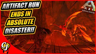 You Won't BELEIVE How BAD This Cave Run Goes! I Lose EVERYTHING!! || Ark Story Ep 14! Ark Survival