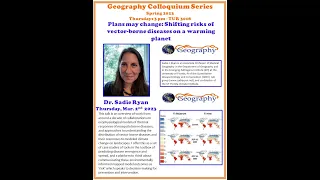 Colloquium: Plans may change: Shifting risks of vector-borne diseases on a warming planet