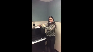 Gladis Henríquez - USM Flute Student 2018