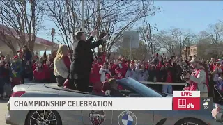 Re-watch: Georgia Bulldogs celebrate 2023 championship with parade in Athens