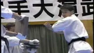 Karate kyokushin tameshiwari cassage