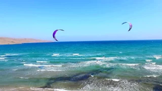 Gokceada Kitesurf from above