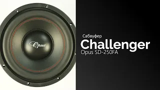 Распаковка сабвуфера Challenger Opus SD-250FA