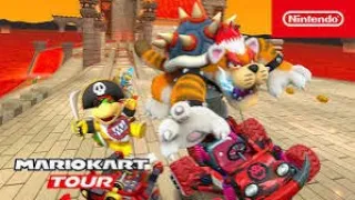 Mario kart tour: Bowser cup along with rank event