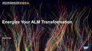 Energize Your ALM Transformation!