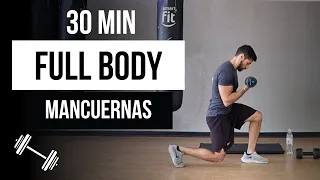 🔥rutina FULL BODY con mancuernas en casa🔥  los mejores ejercicios con mancuernas