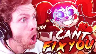 Vapor Reacts to FNAF SL SONG ANIMATION "I Can't Fix You" Remix/Cover by @APAngryPiggy REACTION!!