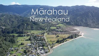 TRAVEL Mārahau Aotearoa - New Zealand - Drone 4K