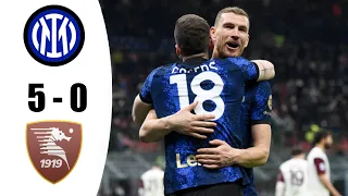 Inter - Salernitana 5-0 Highlights | Lega Serie A TIM - 2022