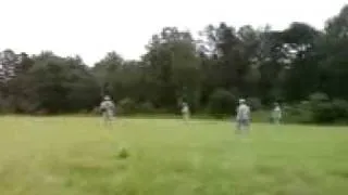 870th Combat Engineers Demolition Training, Running to Truck from Explosives