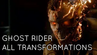 MCU Ghost Rider All Transformations | Agents of S.H.I.E.L.D. [HD]