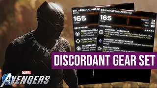 Marvel's Avengers - Gear Guide: Black Panther - Discordant Gear Set