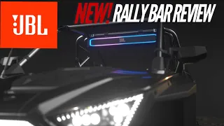 NEW JBL Rally Bar sound bars for UTV, Golf car and Marine.