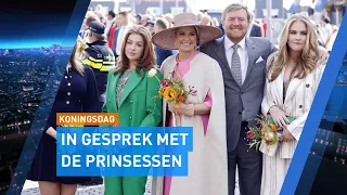 Prinsessen openhartig tijdens Koningsdag 2022 in Maastricht | Hart van Nederland