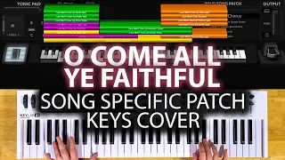 O Come All Ye Faithful MainStage patch keyboard cover- Planetshakers