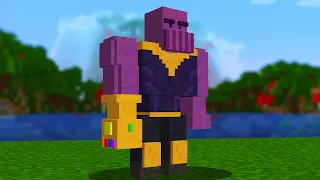 I remade every mob into marvel villains in minecraft