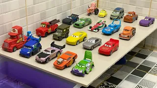 Looking for Disney Pixar Cars On the Rocky Road : Lightning Mcqueen, Mack, Wingo, Boost, Snot Rod