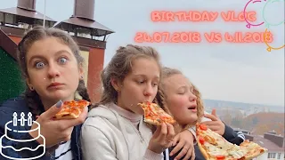 VLOG #НЕИЗДАННОЕ|birthday vlog|МНЕ 15 ЛЕТ|вечеринка на крыше|КАВЕР НА ГИТАРЕ|воспоминания 2018|