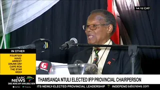 Nkandla Mayor Thamsanqa Ntuli elected KZN IFP Provincial Chairperson