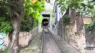 Ride Up Funicular to Orvieto, Italy, May 2024