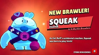 OMG!!! I got Squeak in Brawl Stars