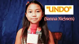 8 year Old Filipina sings UNDO (Sanna Nielsen)