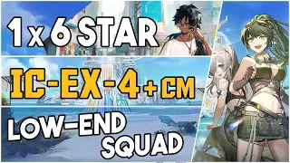 IC-EX-4 + Challenge Mode | Low End Squad |【Arknights】