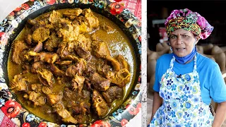 Curry Duck by Shanty "The Chulha Queen" in Siparia, Trinidad & Tobago | In De Kitchen