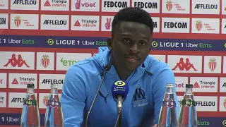 La réaction à chaud de Bamba Dieng après son doublé face à Monaco