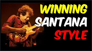 Winning Santana Lick | Santana Guitar Lesson | Guitar TAB