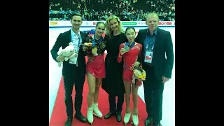 Alina Zagitova World Champ 2019 Victory Ceremony A