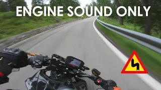 KTM DUKE 790 HILL CLIMB ITALY | LEO VINCE ENGINE SOUND | 4K