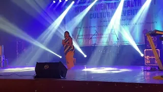 Solo Dance by Patient on the occasion of World Mental Health Day 2022 at Chaitanya.