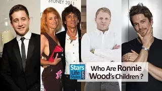 Who Are Ronnie Wood's Children ? [3 Daughters And 3 Sons] | The Rolling Stones Guitarist