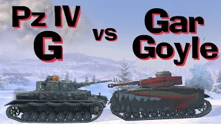 WOT Blitz Face Off || Pz. IV Gargoyle vs Pz. IV G