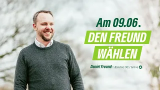 Gegen Korruption, für ein besseres Europa! - Daniel Freund Kampagnenvideo für die Europawahl.
